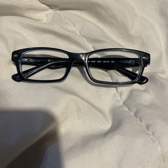 Ray-Ban RB1530 3667 Eyeglasses Blue Full Rim Kids Frames 48-16-130 Frames Only - Picture 1 of 4
